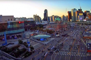 Blick auf den Bahnhof. Seoul-Webcams