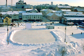 Oulu Central Square Webcam online