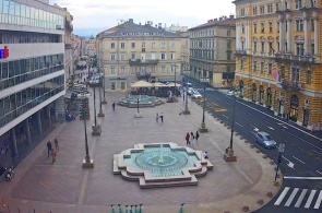 Jadranska-Platz. Rijeka-Webcams online