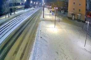 Kreuzung von Engels und International. Winkel 2. Usolye-Sibirsky-Webcams online