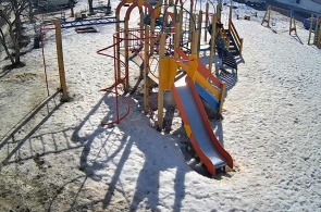 Nagovitsyna-Straße. Spielplatz. Mozhga-Webcams online