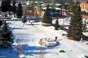 Blumenplatz. Tsaghkadzor Webcam online