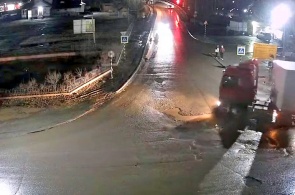 Rechnikov-Straße. Brücke zur elektronischen Kriegsführung. Ust-Kut-Webcams