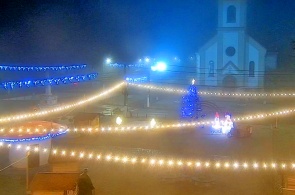 Zentraler Platz. Gimbolia-Webcams online