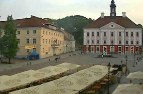 Tartu Central Street Webcam online - Raekoja plats