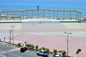 Embankment view. View 2. Aktau webcams