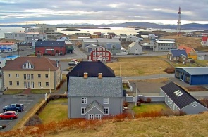 Stykkisholmur Stadt Panorama Webcam online