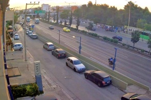Autobahn Athen Thessaloniki. Webcams von Athen