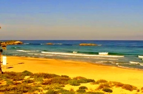 Stadtstrand. Zichron Yaakov Webcams online