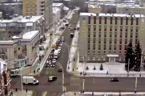 Kreuzung von Sovetskaya und Moskovskaya. Tambow Webcams