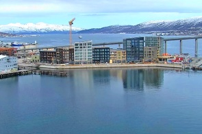 Hafenstadt Tromso. Webcams Troms