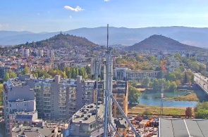 Panorama der Stadt. Webcams Plowdiw online