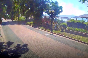 Damm benannt nach Gorki. Webcams Jewpatoria