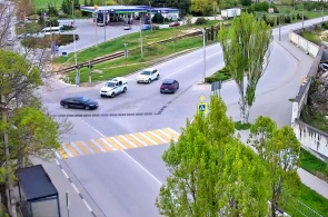 Krestovsky-Straße. Webcams Sturmhaube
