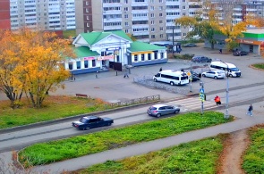 Kreuzung Trubnikov-Shkolnaya. Webcams von Perwouralsk