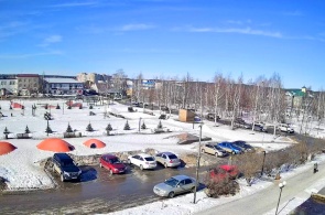 Zentraler Platz. Winkel 4. Mozhga-Webcams online