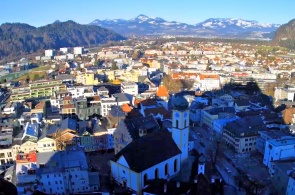 Stadtpanorama. Webcam Kufstein