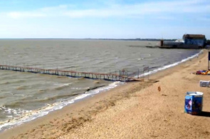 Zentraler Strand. Yeysk Webcam online