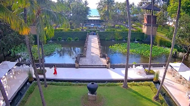 Hotel InterContinental Bali Resort. Webcams Bali online