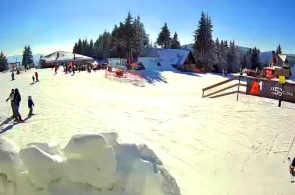 Skigebiet Pamporovo. Winkel 3. Sofia-Webcams online