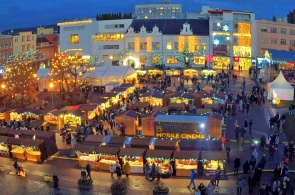 Friedensplatz. Webcams Zlin online