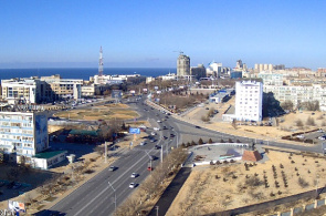 Obere Bereiche. Aktau Webcam online.