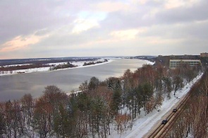 Blick auf die Wolga. Webcams Dubna