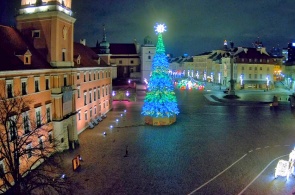 Schlossplatz. Warschauer Webcams online