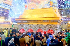 Mausoleum von Imam Hussein. Karbella-Webcams online