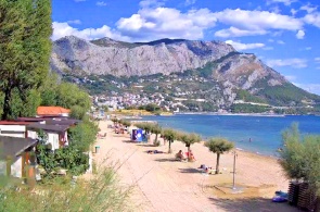 Strand in Omis. Split-Webcams online