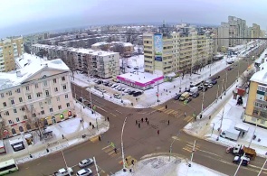 Kreuzung von Sovetskaya Chichkanov. Tambow Webcams
