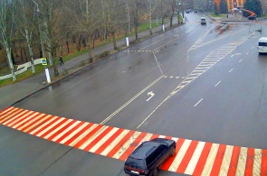 Straße der Helden der Ukraine. Kameranummer 2. Melitopol-Webcams