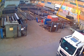 Blick auf die Baustelle. Kursk-Webcams