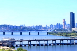 Blick auf die Banpo-Brücke. Seoul-Webcams