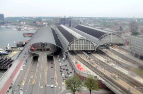 Amsterdam Central Station Webcam online